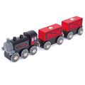 STEAM-ERA FREIGHT TRAIN