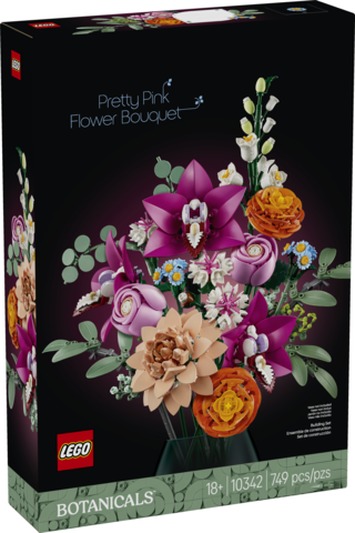 Lego 10342 Pretty Pink Flower Bouquet