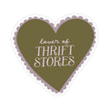 Lover of Thrift Stores Sticker