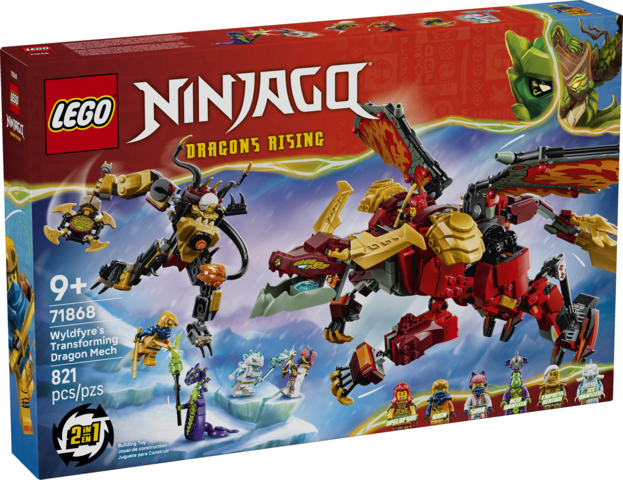 Lego 71868 Wyldfyre’s Transforming Dragon