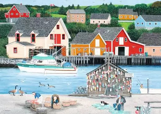 Ravensburger Puzzle- Fisherman's Cove 1000pc