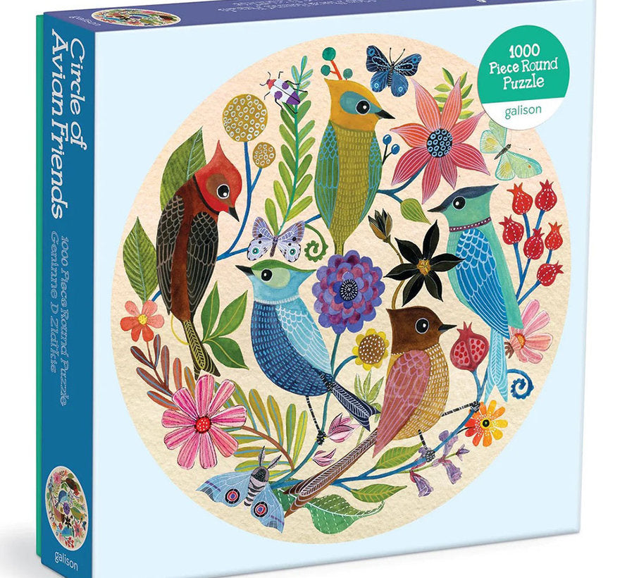 Galison puzzle - Circle of Avian Friends