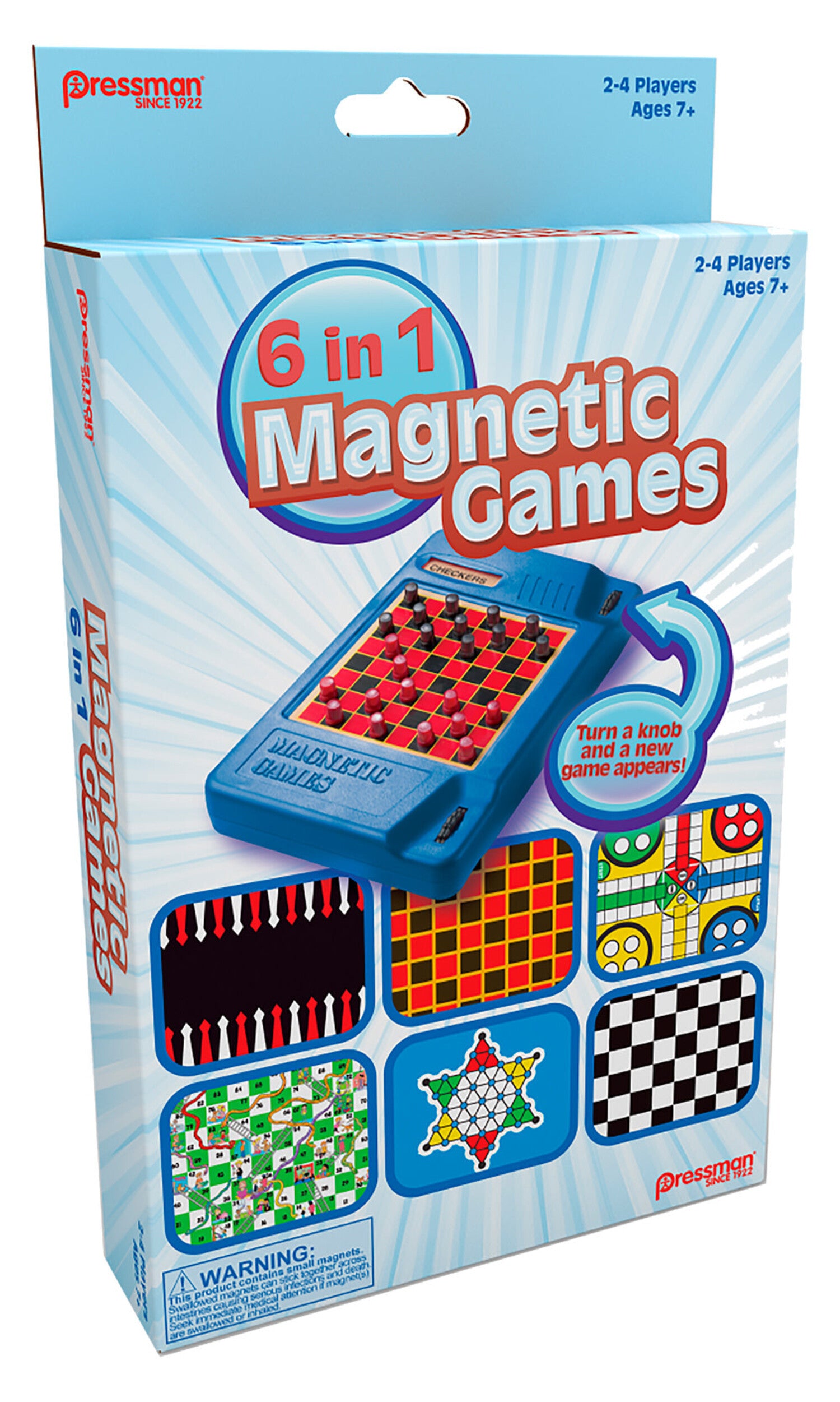 6 in 1 Magnetic Games
