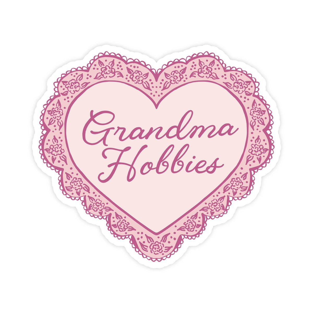 Grandma Hobbies- Sticker