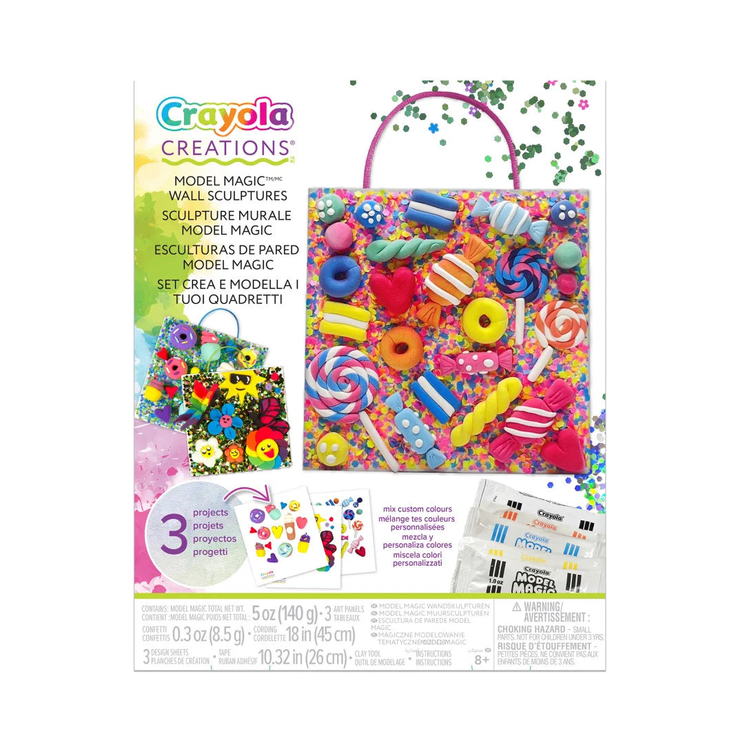 Crayola Creations Model Magic Wall Sculptures