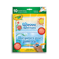 Crayola Washable Window Writers Markers, 10 Count