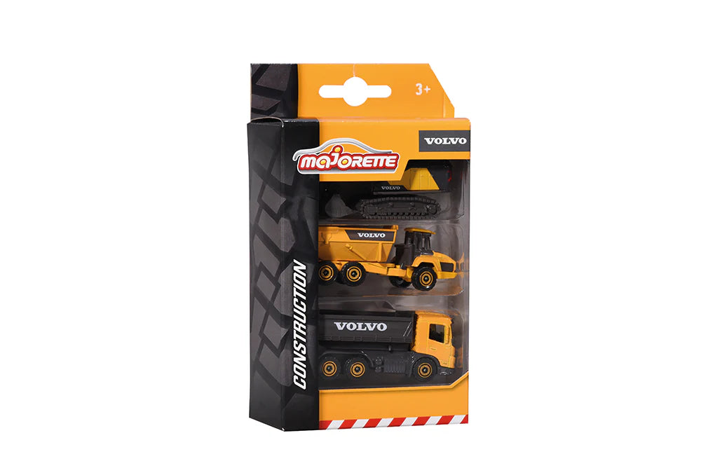 Majorette : 3pc Construction Vehicles