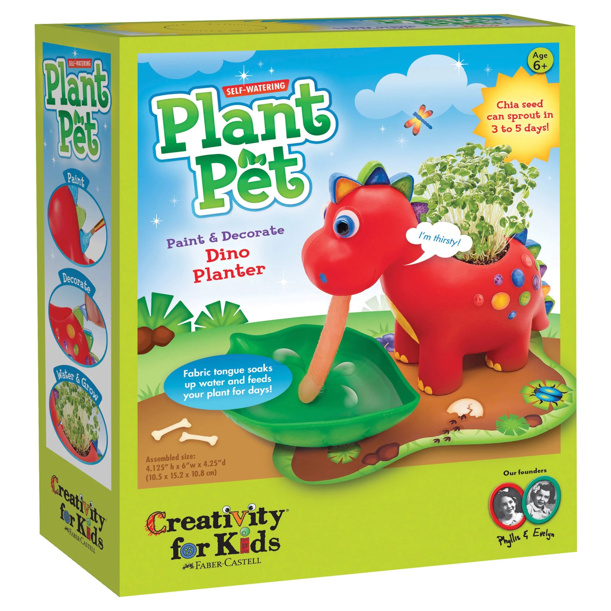 Self-Watering Plant Pet Dinosaur