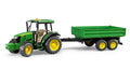 Bruder John Deere 5115 M with Tipping Trailer 09816