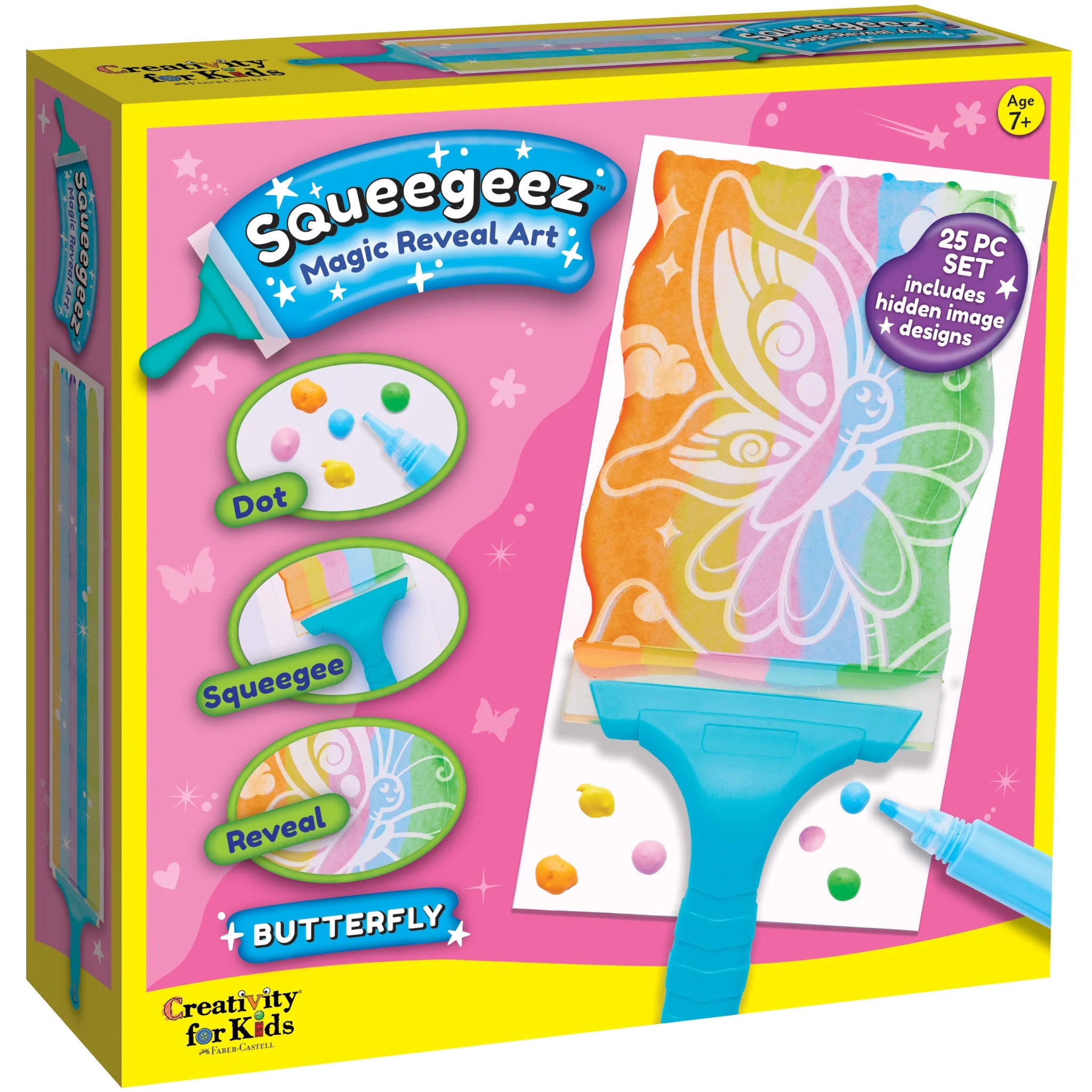 Squeegeez Magic Reveal Art : Butterfly