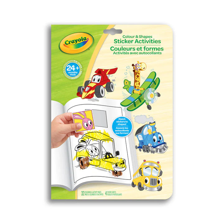 Crayola Color and Shapes, Sticker Activities