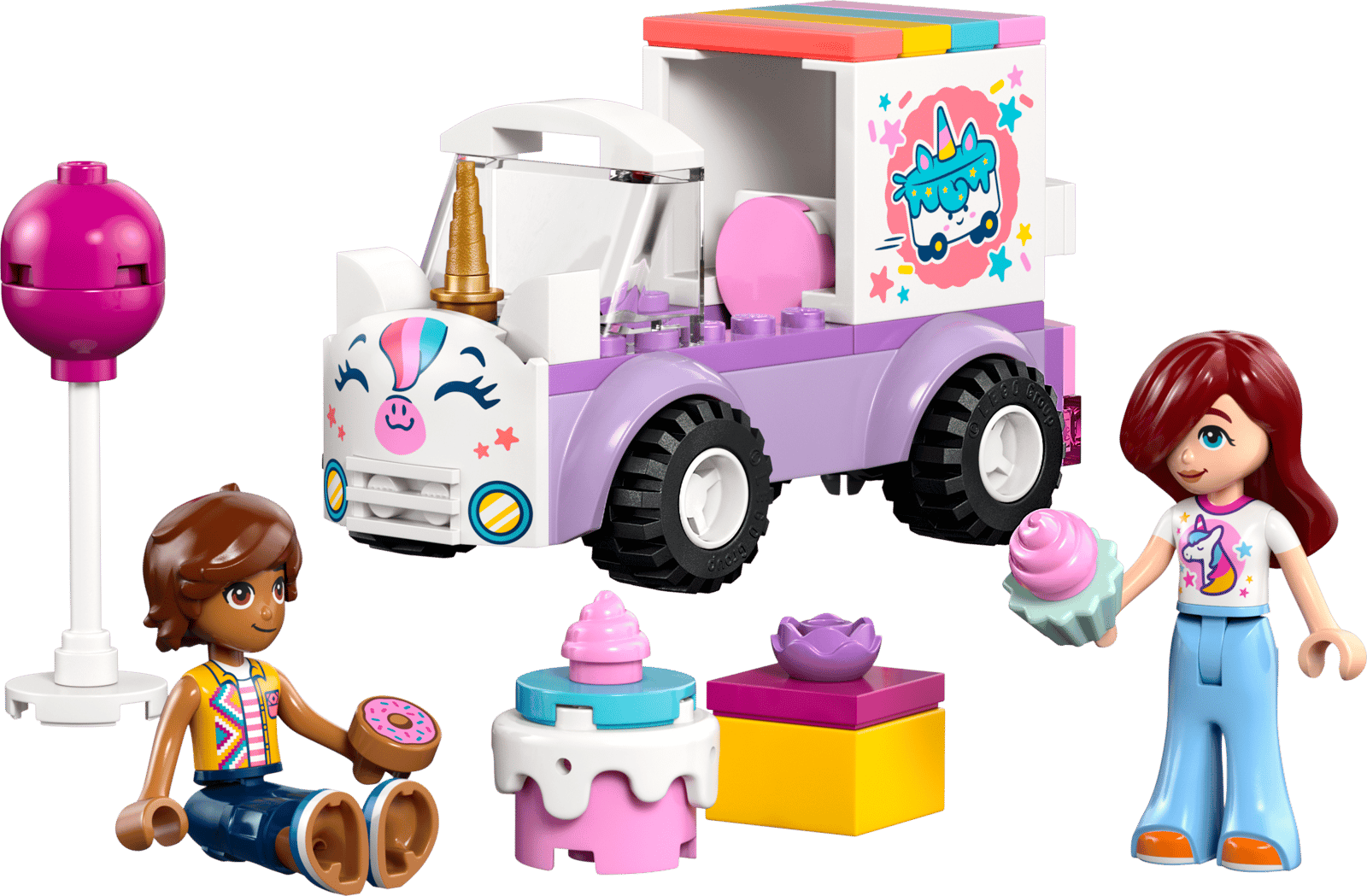 Lego 42675  Unicorn Cake Delivery Car