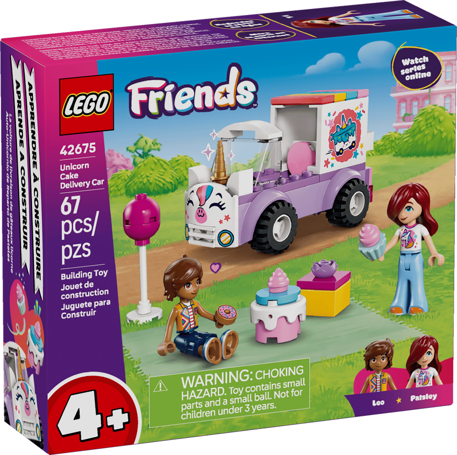 Lego 42675  Unicorn Cake Delivery Car