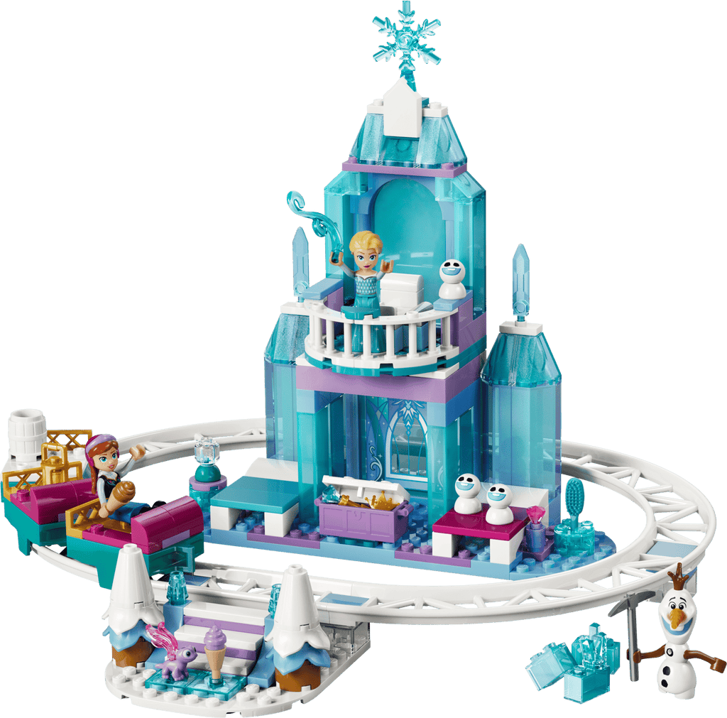 Lego 43281 Frozen Elsa's Ice Castle & Snow Ride Adventure