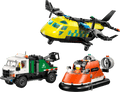 Lego 60505 Airplane, Service Truck & Hovercraft Re-mix