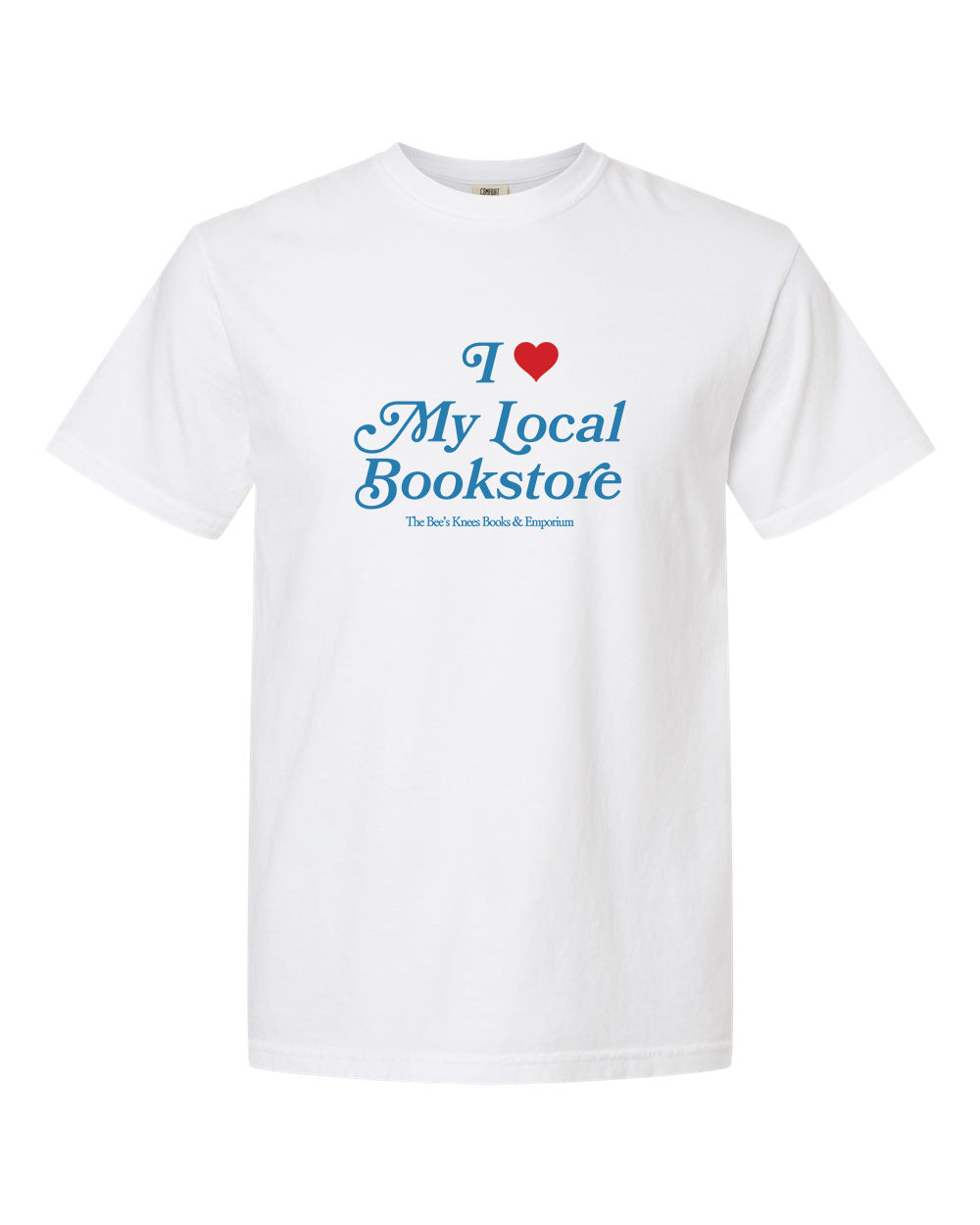 I heart my local bookstore T-shirt