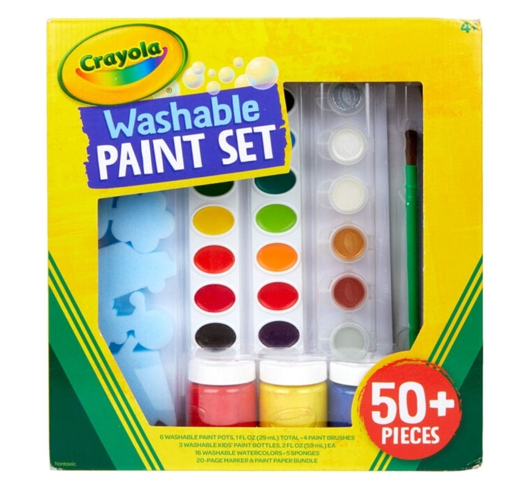 CRAYOLA - WASHABLE PAINT SET