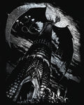 Engraving Art: Dragon Tower