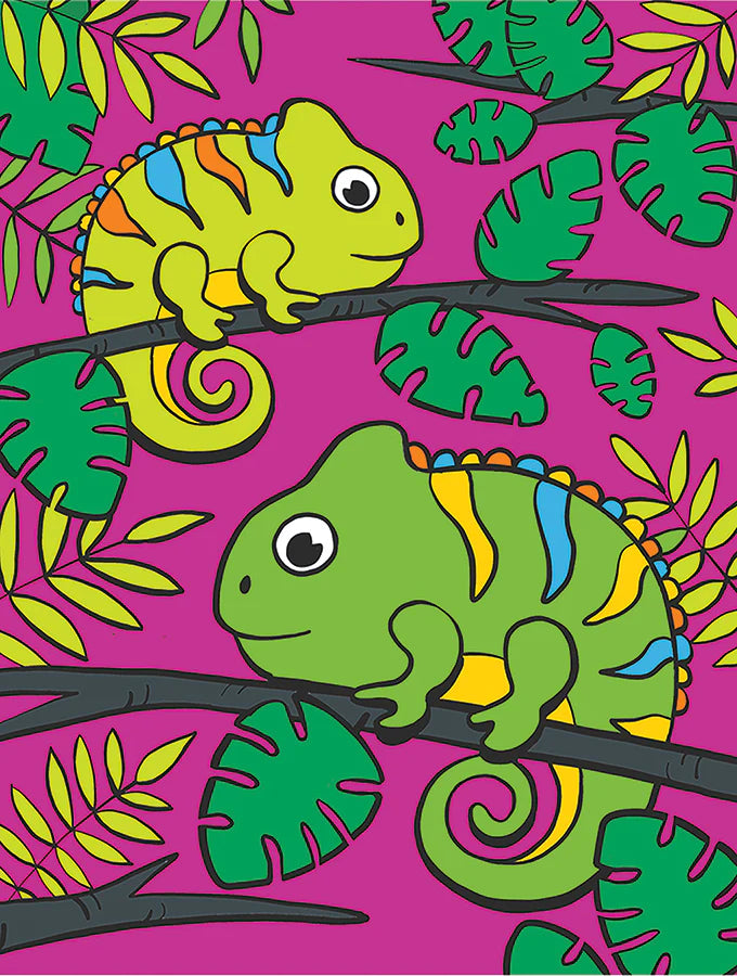 Paint By Numbers : Chameleons