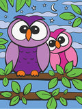 Paint By Numbers : Owls