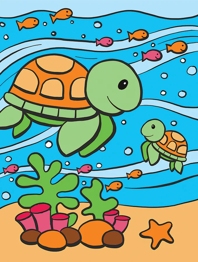 Paint By Numbers : Sea Turtles