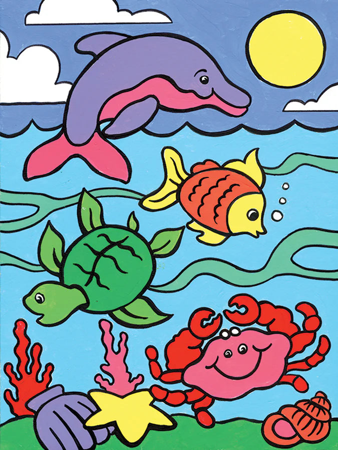 Paint By Numbers : Sea Animals