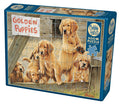 Cobble Hill Puzzle- Golden Puppies 500pc