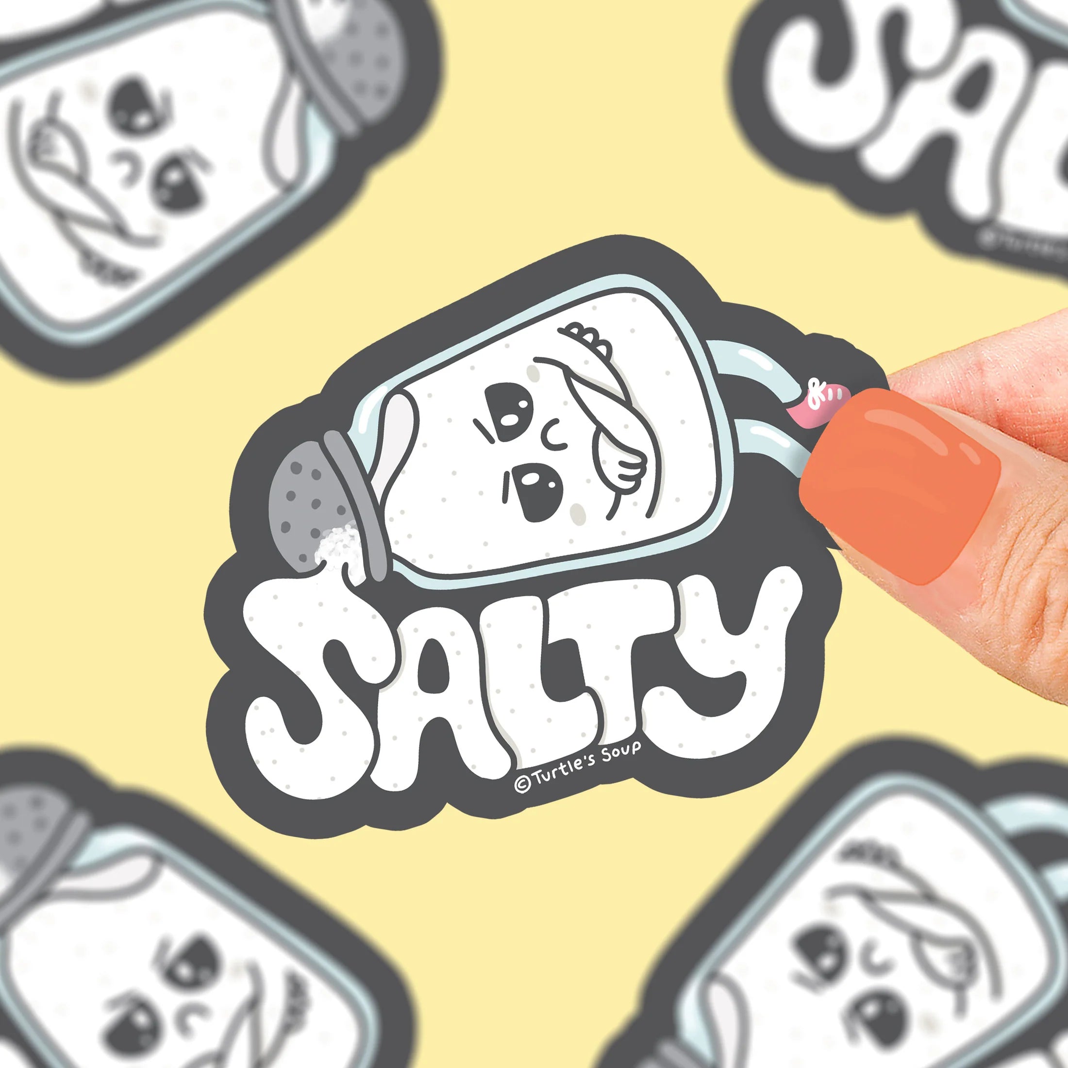 Salty- Vinyl Sticker