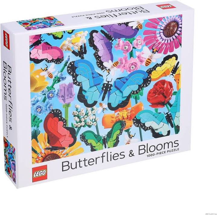 Lego Butterflies & Blooms 1000-Piece Puzzle