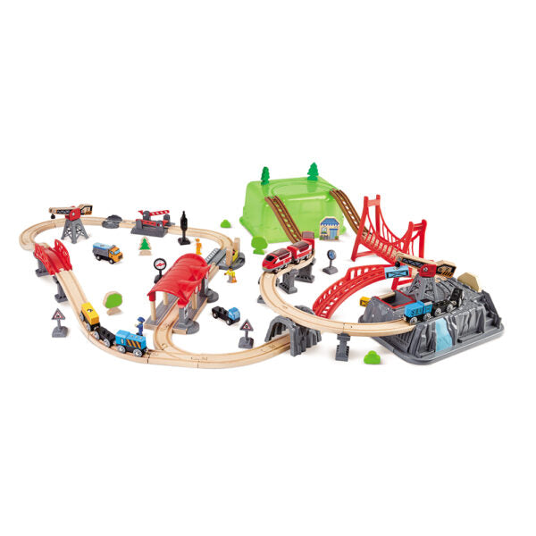 Railway Bucket-Builder Set- Hape
