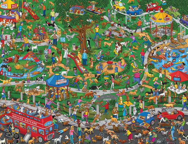Springbok The Dog Park 500pc puzzle