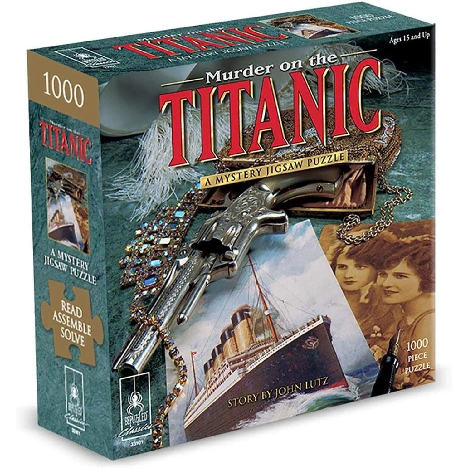 PUZZLE - MYSTERY - MURDER on the TITANIC - 1000pcs