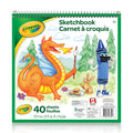 Crayola Sketchbook, 40 Pages
