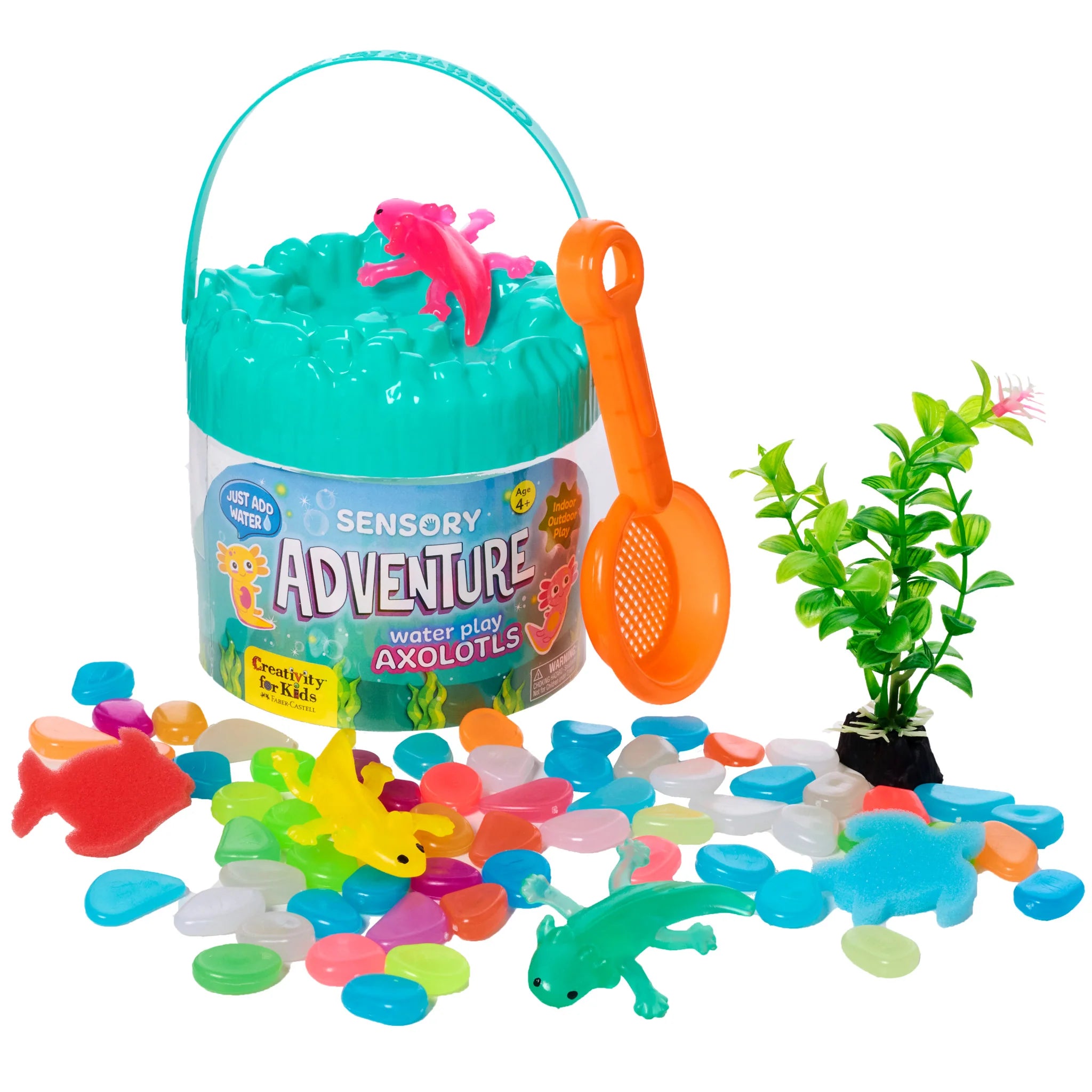 Sensory Adventure: Water Play Axolotls